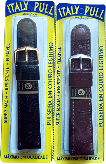 Pulseria em Couro Legítimo para Relógio